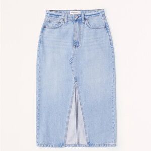 Abercrombie Midi Denim skirt